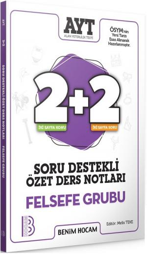 AYT Felsefe Grubu 2+2 Soru Destekli Özet Ders Notları