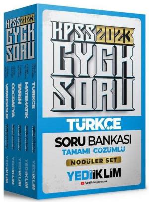Türkçe Tamamı Çözümlü Soru Bankası (Modüler Set) FotokoPink
