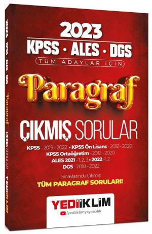 Paragraf Çıkmış Sorular (KPSS ALES DGS) FotokoPink