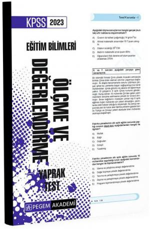 Ölçme ve Değerlendirme Yaprak Test FotokoPink