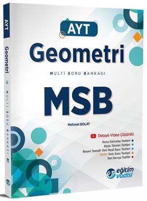 AYT Geometri Güncel MSB Multi Soru Bankası FotokoPink