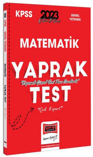Matematik Çek Kopart Yaprak Test FotokoPink