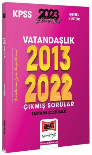 Vatandaşlık 2013-2022 Tamamı Çözümlü Çıkmış Sorular FotokoPink