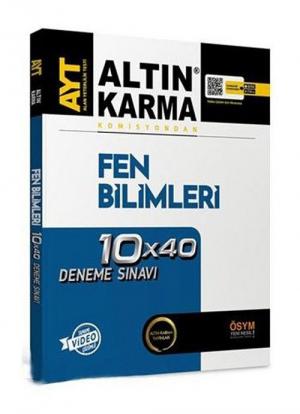 AYT Fen Bilimleri Komisyondan 10x40 Deneme FotokoPink