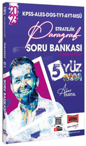 5 Yüz Tamamı Çözümlü Stratejik Paragraf Soru Bankası FotokoPink