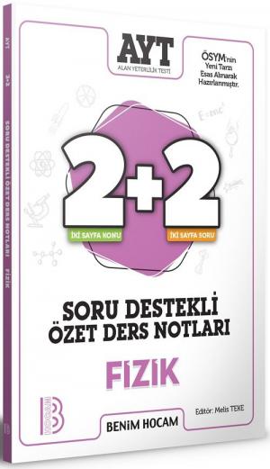 AYT Fizik 2+2 Soru Destekli Özet Ders Notları FotokoPink