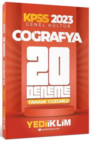 Coğrafya Tamamı Çözümlü 20 Deneme FotokoPink