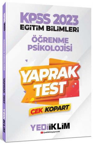 Öğrenme Psikolojisi Çek Kopart Yaprak Test FotokoPink
