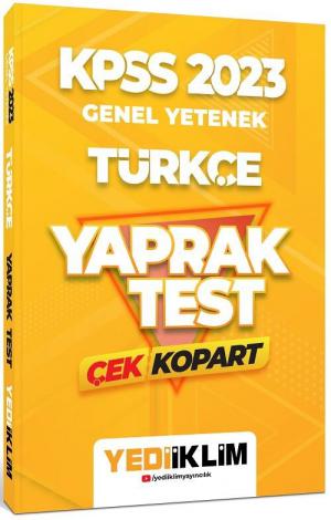 Türkçe Çek Kopart Yaprak Test FotokoPink