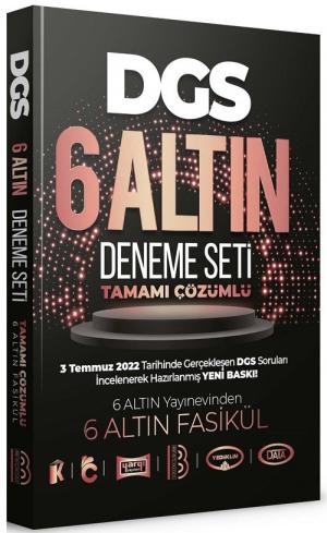 DGS Tamamı Çözümlü 6 Altın Deneme Seti
