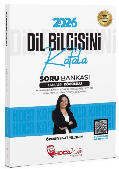 2026 Dil Bilgisini Kafala Soru Bankası Çözümlü - Öznur Saat Yıldırım Hoca Kafası Yayınları FotokoPink