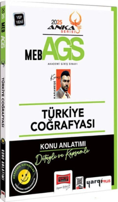 2025 MEB-AGS Türkiye Coğrafyası Konu Anlatımı Anka Serisi Yargı Yayınları FotokoPink
