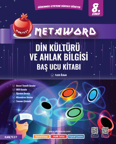 8. Sınıf Metaword Din Kültürü Ve Ahlak Bilgisi Nartest Yayınları FotokoPink