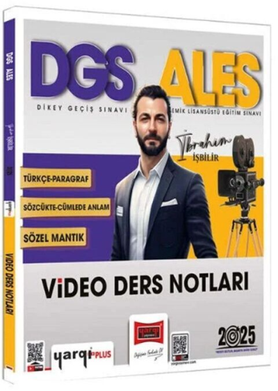 2025 DGS ALES Türkçe-Paragraf Sözcükte-Anlam Sözel Mantık Video Ders Notları Yargı Yayınları FotokoPink