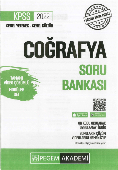COĞRAFYA SORU BANKASI MODÜLER SET