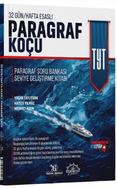 TYT Paragraf Koçu Soru Bankası Edebiyat Denizi FotokoPink