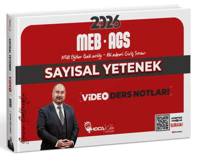 2026 MEB-AGS Sayısal Yetenek Video Ders Notları Güven Göllüoğlu Hoca Kafası Yayınları FotokoPink