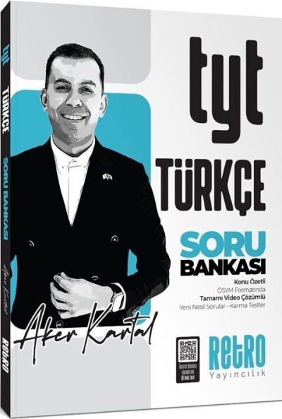 2026 Model TYT Aker Kartal Türkçe Soru Bankası Retro Yayın FotokoPink