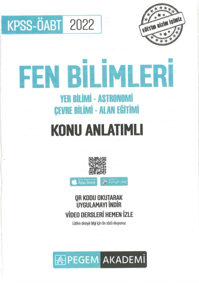 FEN BİLİMLERİ KONU ANLATIMI YER BİLİMİ-ASTRONOMİ-ÇEVRE BİLİMİ-ALAN EĞİTİMİ FotokoPink