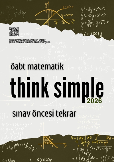 BilgeMatics Hüseyin Hoca ÖABT Matematik Think Simple Sınav Öncesi Tekrar