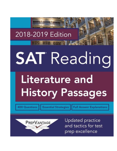 SAT Reading: Literature and History, 2018-2019 Edition FotokoPink