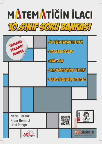 10. Sınıf Matematiğin İlacı Soru Bankası Acil Yayınları FotokoPink