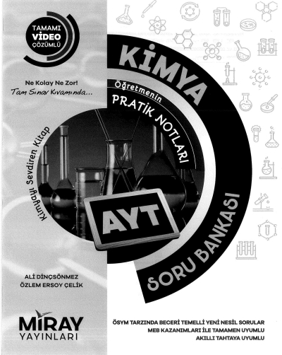 AYT KİMYA ÖĞRETMENİN PRATİK NOTLARI SORU BANKASI
