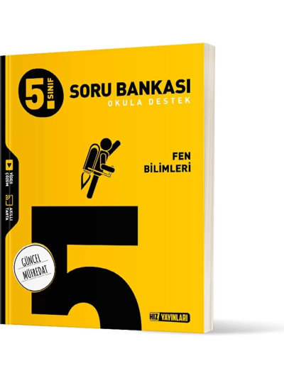 5. Sınıf Fen Bilimleri Soru Bankası Hız Yayınları FotokoPink