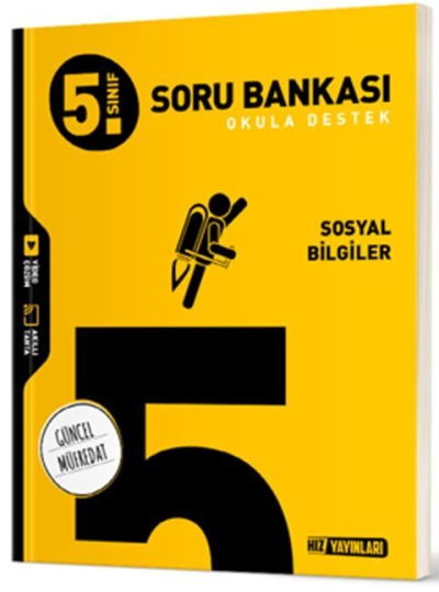 5. Sınıf Sosyal Bilgiler Soru Bankası Hız Yayınları FotokoPink