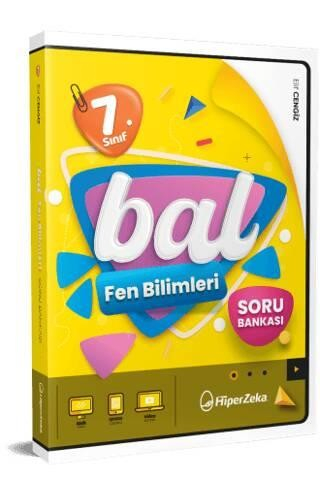 7. Sınıf BAL Fen Bilimleri Soru Bankası Hiper Zeka Yayınları FotokoPink