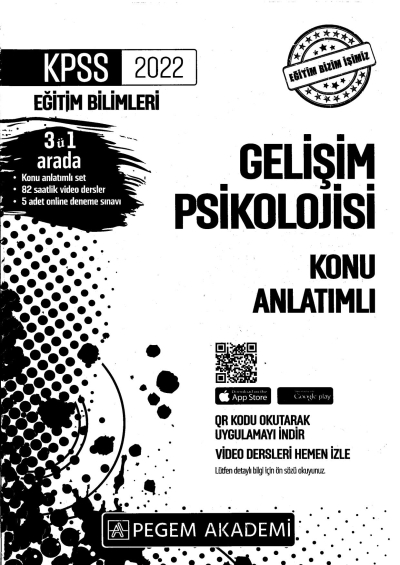 2022 KPSS Eğitim Bilimleri GELİŞİM PSİKOLOJİSİ KONU ANLATIM