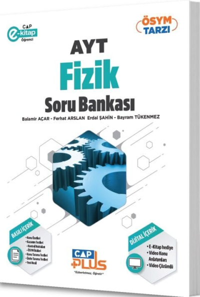 AYT Fizik Plus Soru Bankası Çap Yayınları FotokoPink