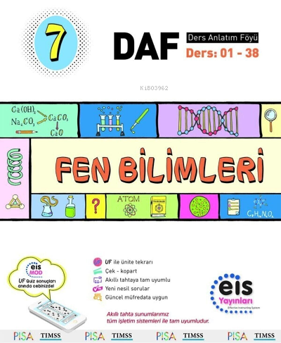7. Sınıf Matematik DAF Ders Anlatım Föyü Ders: 01-42 Eis Yayınları FotokoPink