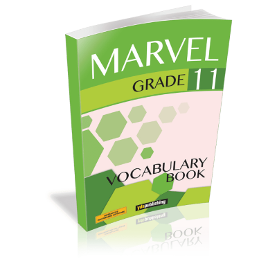Vocabulary Book - Marvel Grade 11 FotokoPink