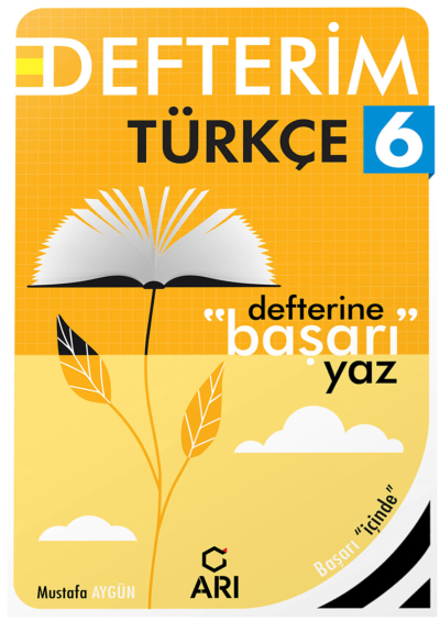 6. Sınıf Türkçe Defterim Arı Yayıncılık FotokoPink
