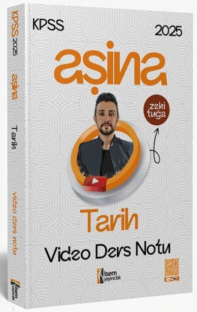 2025 KPSS Tarih Aşina Video Ders Notu İsem Yayınları FotokoPink