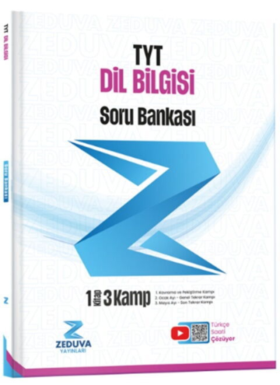 Türkçe Saati TYT Dil Bilgisi 1 Kitap 3 Kamp Soru Bankası Zeduva Yayınları