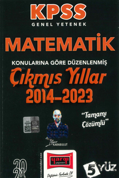 MATEMATİK KONULARINA GÖRE DÜZENLENMİŞ 2014-2023 TAMAMI ÇÖZÜMLÜ ÇIKMIŞ SORULAR (5YÜZ SERİSİ) FotokoPink
