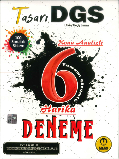 DGS KONU 6 HARİKA DENEME KONU ANALİZLİ FotokoPink