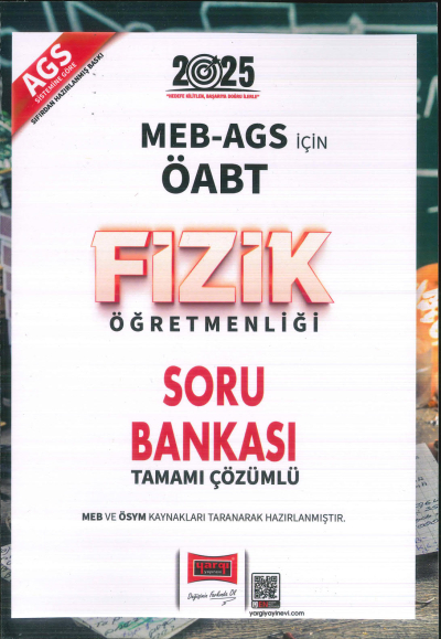 2025 MEB AGS ÖABT Fizik Öğretmenliği Soru Bankası Yargı Yayınları FotokoPink
