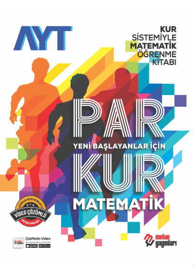 AYT Parkur Matematik Öğrenme Kitabı Metin Yayınları FotokoPink