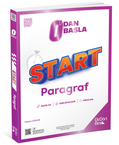 Sıfırdan Başla Start Paragraf ÜçDörtBeş Yayınları FotokoPink