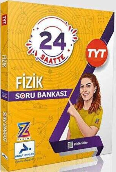 Z Takımı 24 Saatte TYT Fizik Soru Bankası PRF Paraf Yayınları FotokoPink