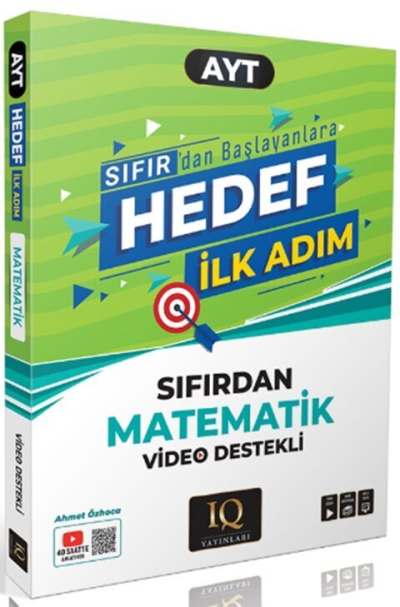 AYT Hedef İlk Adım Matematik Soru Bankası IQ Yayınları FotokoPink