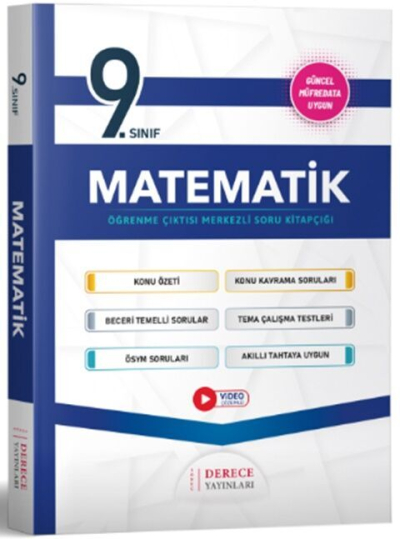 9. Sınıf Matematik Modüller Set Sonuç Derece Yayınları