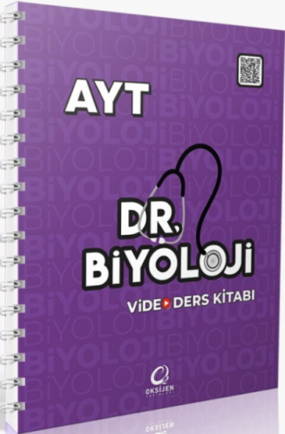 AYT DR. Biyoloji Video Ders Kitabı Oksijen Yayınları FotokoPink
