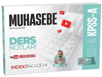 KPSS A Grubu Muhasebe Video Ders Notları Sinan Öztürk İndeks Akademi Yayıncılık FotokoPink