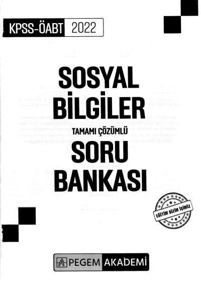 SOSYAL BİLGİLER TAMAMI ÇÖZÜMLÜ SORU BANKASI FotokoPink
