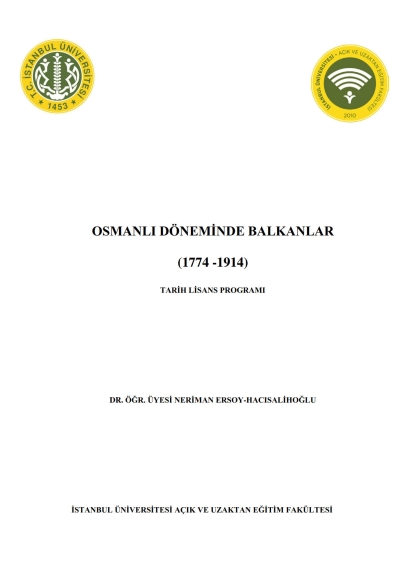 Osmanlı Döneminde Balkanlar (1774-1914) FotokoPink
