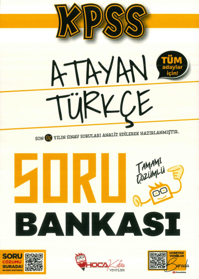 ATAYAN TÜRKÇE SORU BANKASI TAMAMI ÇÖZÜMLÜ FotokoPink